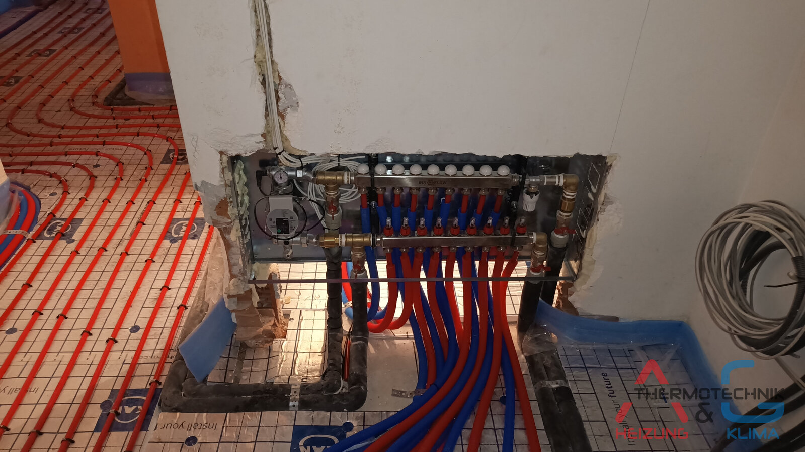 Installation von Fußbodenheizung in einer Wohnung - Bild 6