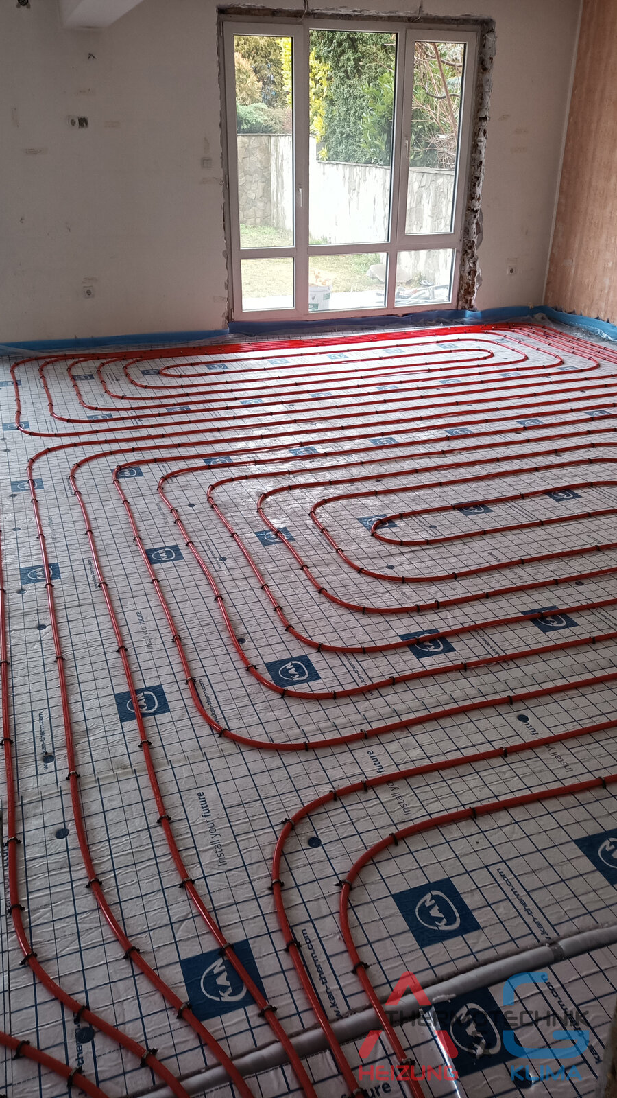 Installation von Fußbodenheizung in einer Wohnung - Bild 2
