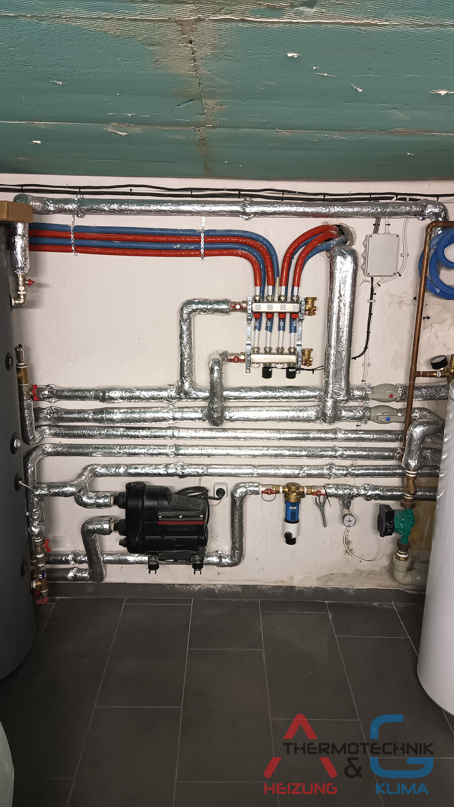 Heizungsanlage mit Luft-Wasser-Wärmepumpe HITACHI Yutaki S 10HP - Bild 12