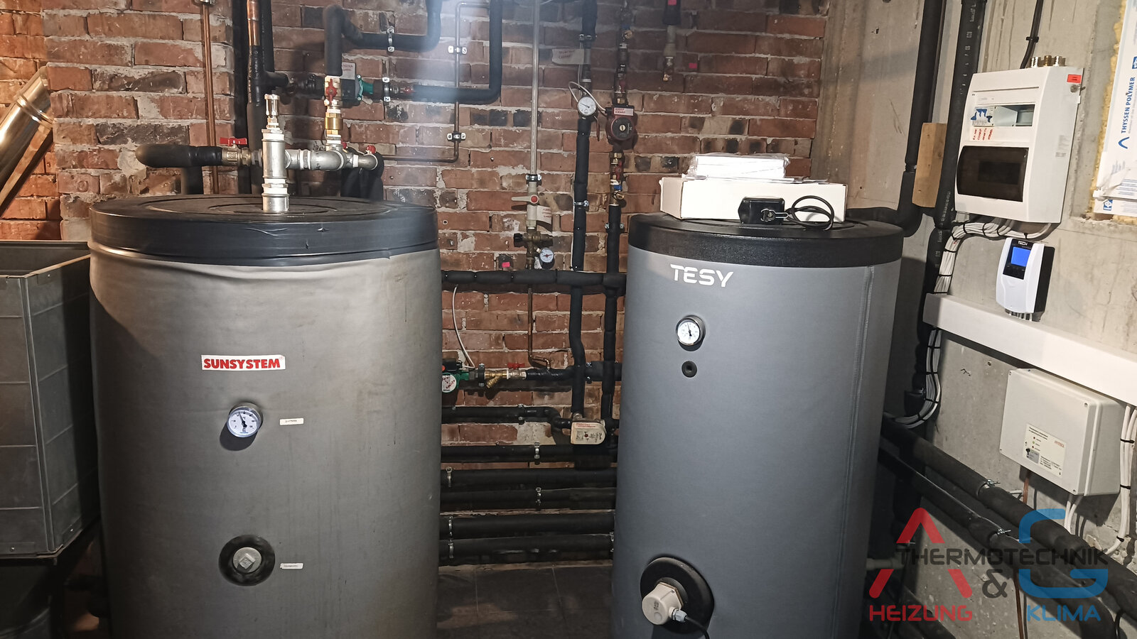 Heizungsanlage mit Luft-Wasser-Wärmepumpe HITACHI Yutaki S 25 kW - Bild 9