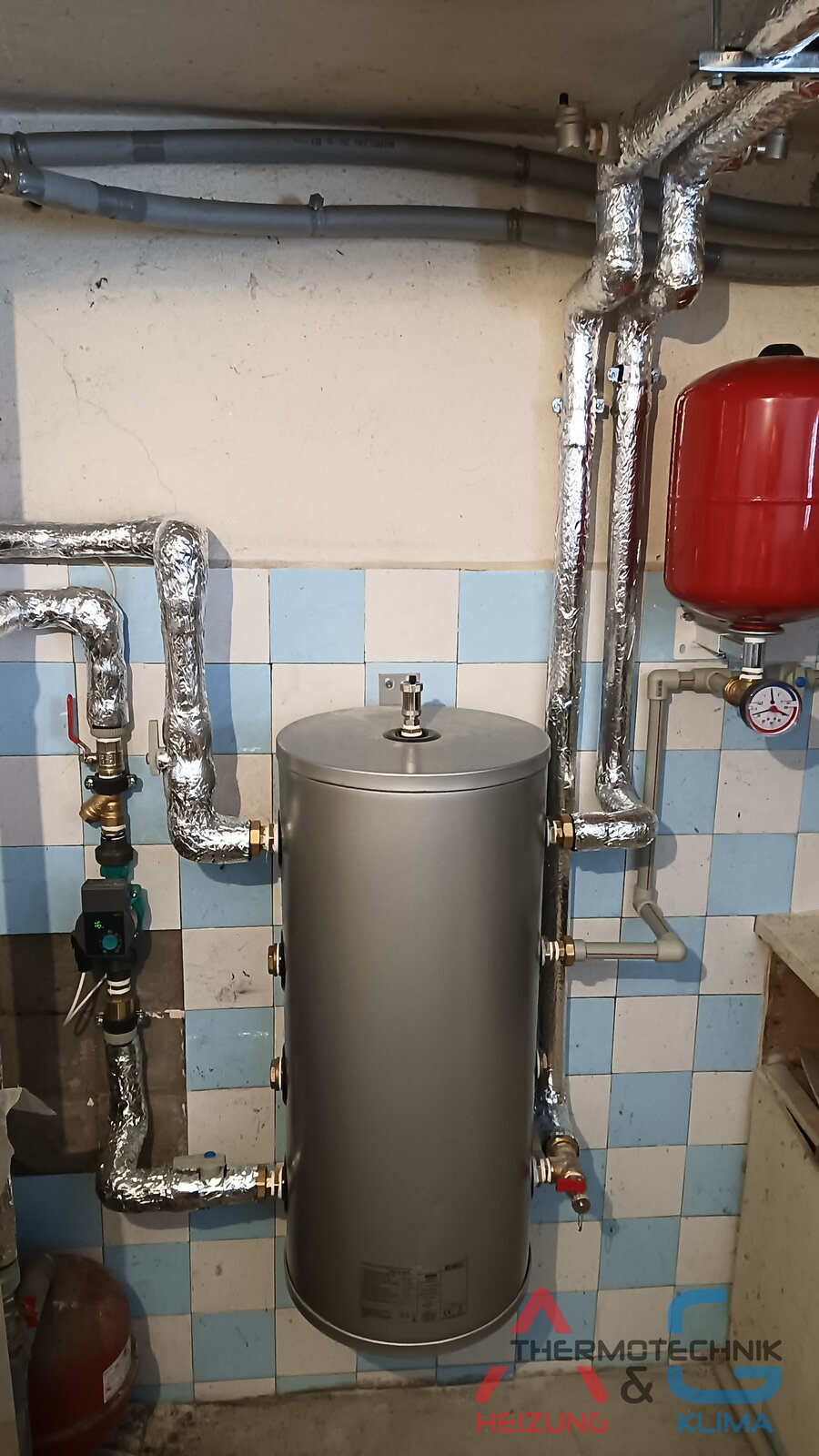 Heizungsanlage mit Luft-Wasser-Wärmepumpe CRYSTAL Onyx 12 kW (Projekt 2) - Bild 5