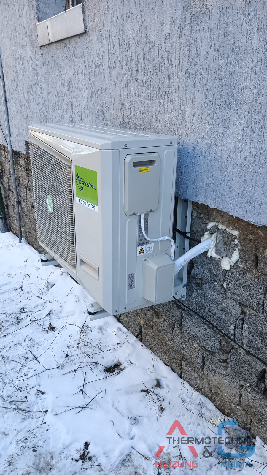 Heizungsanlage mit Luft-Wasser-Wärmepumpe CRYSTAL Onyx 12 kW (Projekt 2) - Bild 2