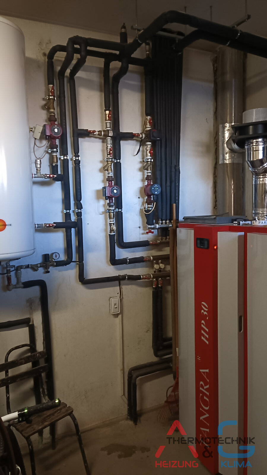 Heizungsanlage mit Pelletkessel - Bild 2