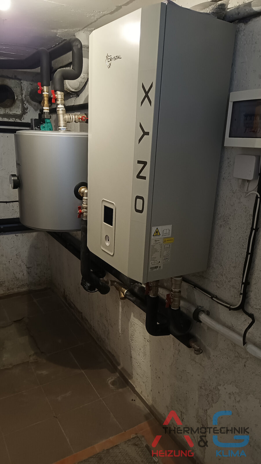 Heizungsanlage mit Luft-Wasser-Wärmepumpe CRYSTAL Onyx 12 kW - Bild 6