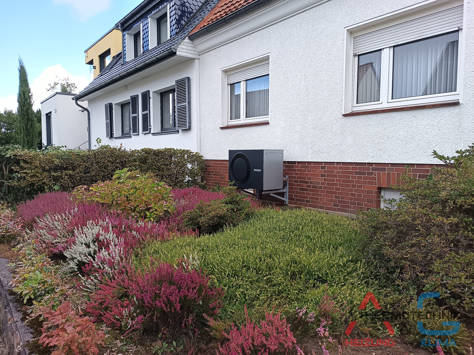 Luft-Wasser-Wärmepumpe Buderus Logatherm WLW (R290) in NRW - Bild 2