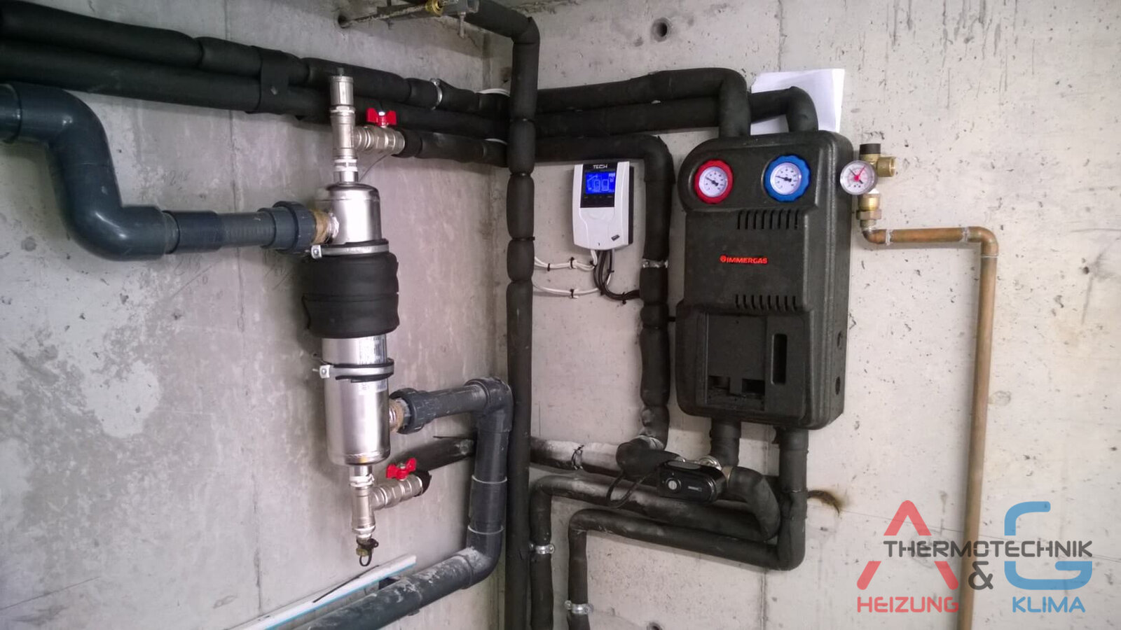 Installation einer Haus- und Schwimmbadheizung - Bild 2